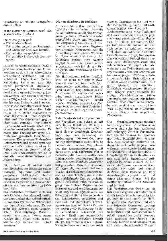 Vorschauseite 4: Thema: Pflege eines Patienten mit unheilbarer Krankheit 4.Braun-Preis verliehen an eine Schülergruppe der Berufl.Bildungszentr.Plaue