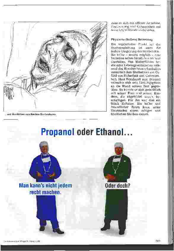 Vorschauseite 6: Thema: Pflege eines Patienten mit unheilbarer Krankheit 4.Braun-Preis verliehen an eine Schülergruppe der Berufl.Bildungszentr.Plaue