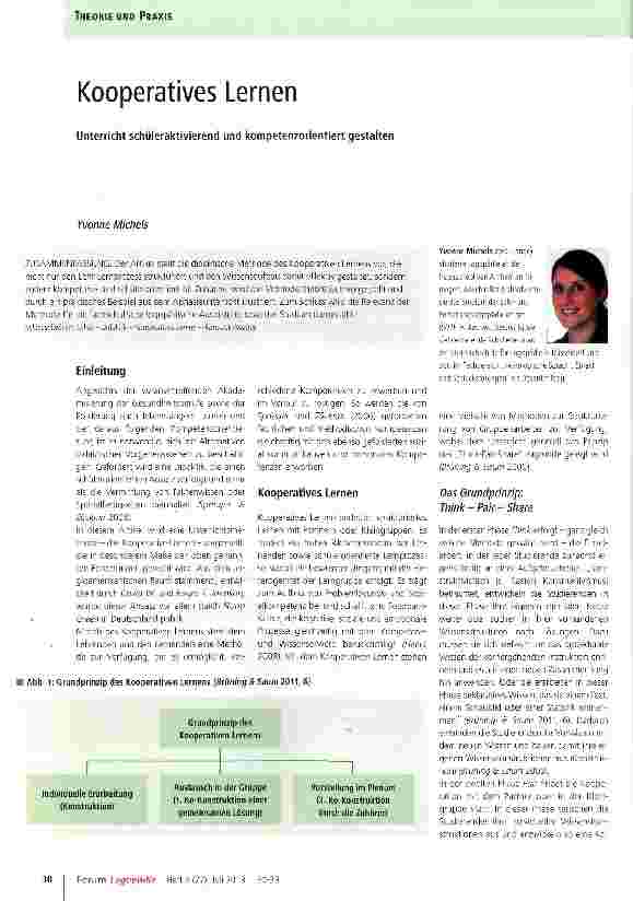 Vorschauseite 1: Kooperatives Lernen