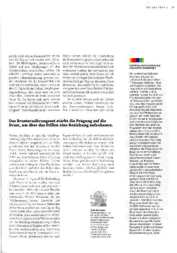 Vorschauseite 2: Still, still, still... auch wenn die Muttermilch nicht will!