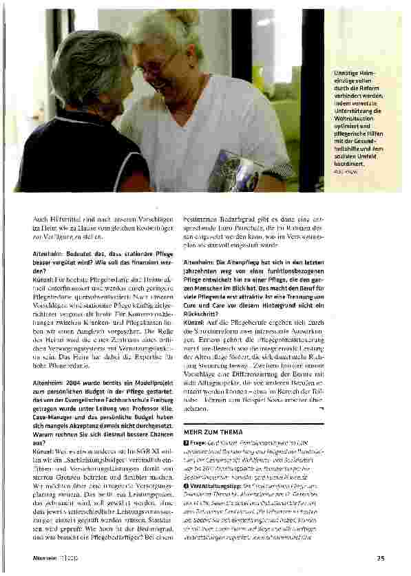 Vorschauseite 2: „Auf den Reformzug aufspringen