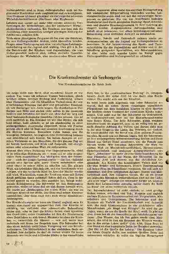 Vorschauseite 1: Die Krankenschwester als Seelsorgerin