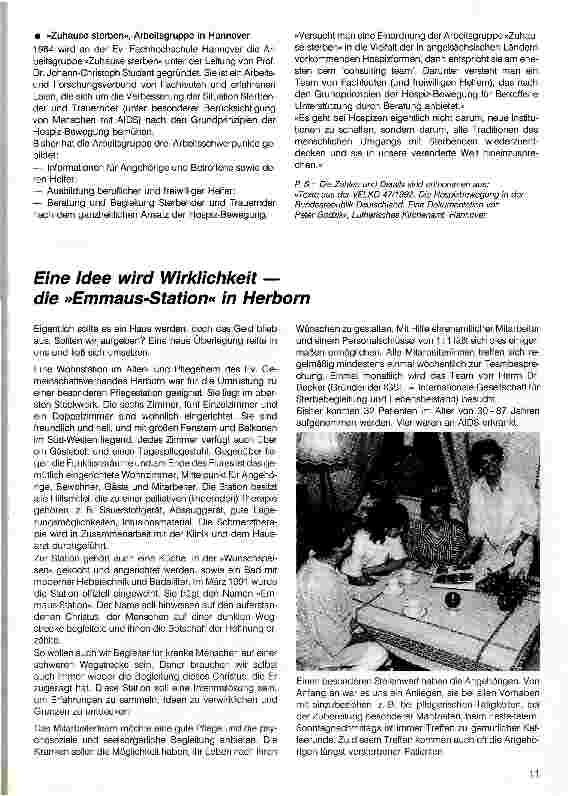 Vorschauseite 4: Die Hospizbewegung in Deutschland - ein geschichtlicher Überblick