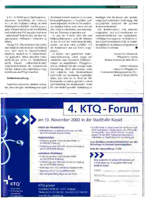 Vorschauseite 4: Krankenpflegegesetz (II) Anspruch und Wirklichkeit