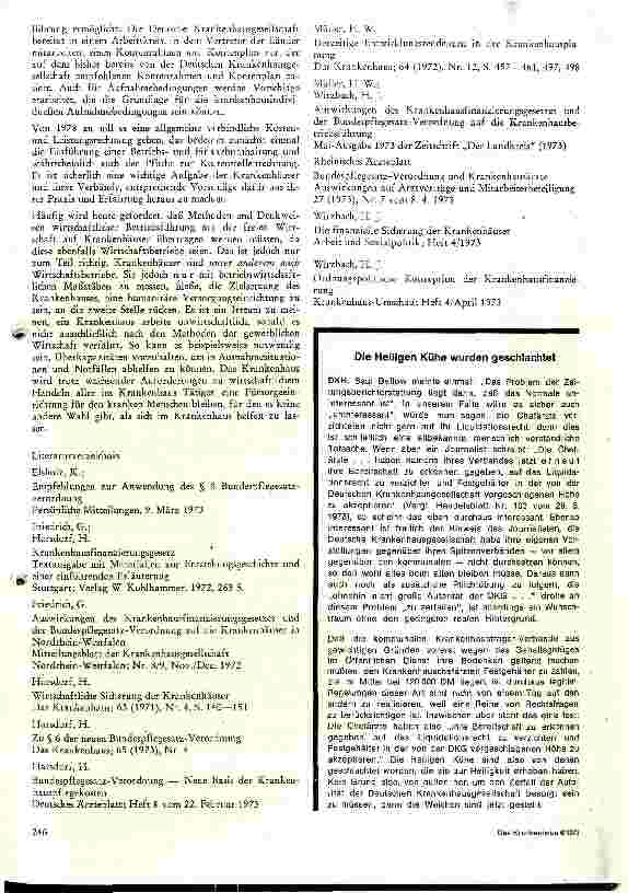 Vorschauseite 6: Die neue Bundespflegesatzverordnung