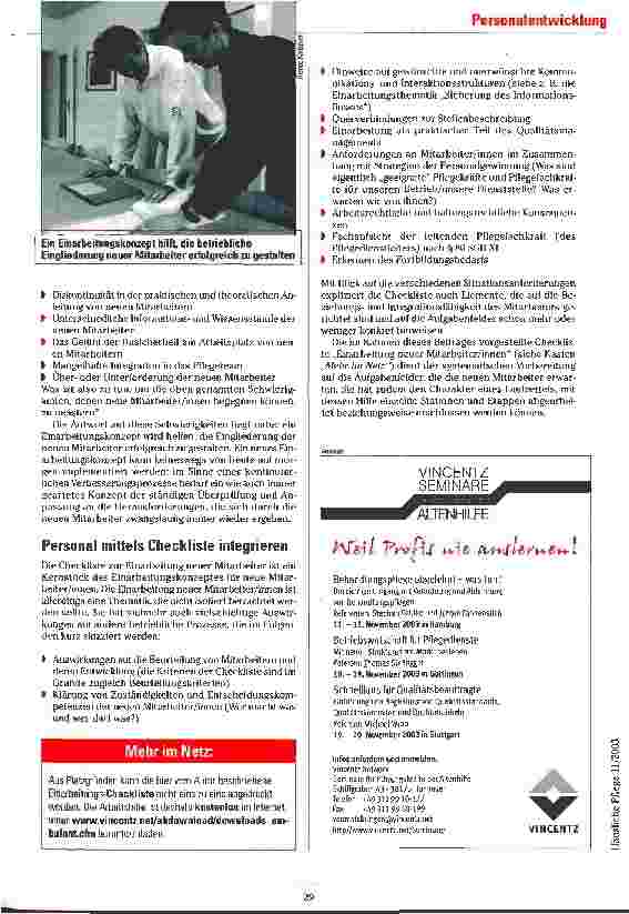 Vorschauseite 2: Neue Kräfte mit System integrieren