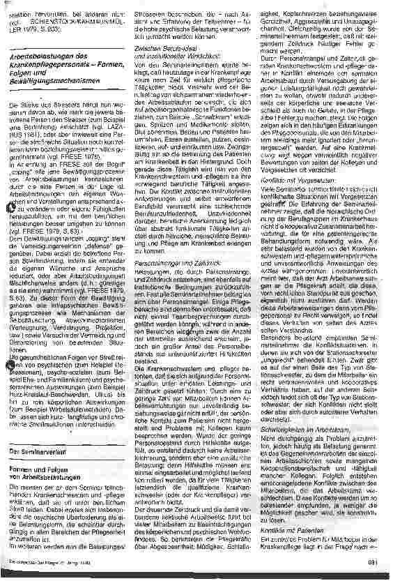 Vorschauseite 2: Psychische Probleme in der Krankenpflege