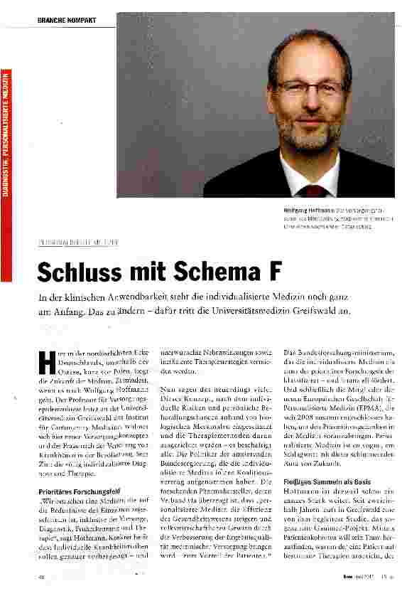 Vorschauseite 1: Schluss mit Schema F