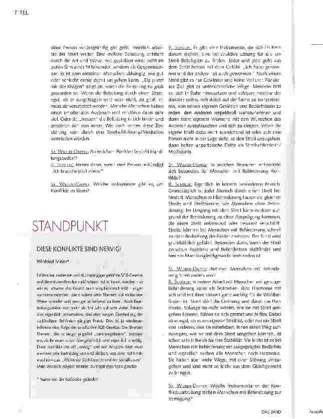 Vorschauseite 3: Der gute Umgang mit Konflikten