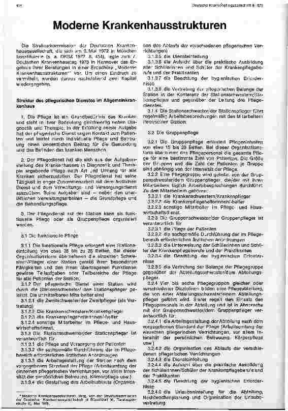 Vorschauseite 1: Moderne Krankenhausstrukturen