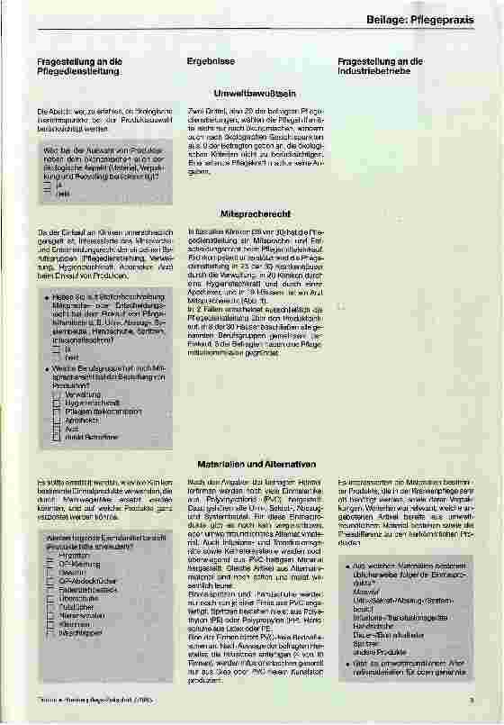 Vorschauseite 2: Umweltschutz im Krankenhaus als Aufgabe der Pflegedienstleitung Kompetenzen und Möglkeiten der Pflegedienstleitung,Methodik,Diskussion