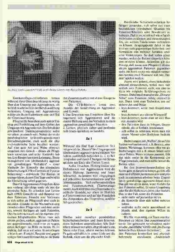 Vorschauseite 3: Aggression und Gewalt: Wie kann Pflege damit professionell umgehen?