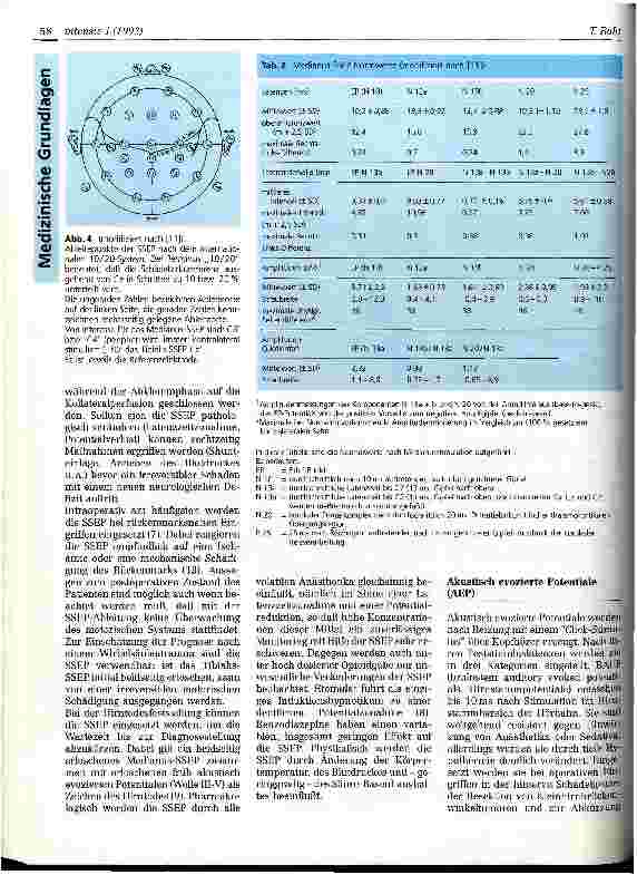 Vorschauseite 3: Evozierte Potentiale in Anästhesie und Intensivmedizin