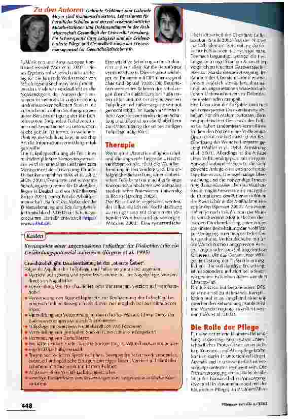 Vorschauseite 3: Amputationen keine Chance geben Wundversorgung Teil 6