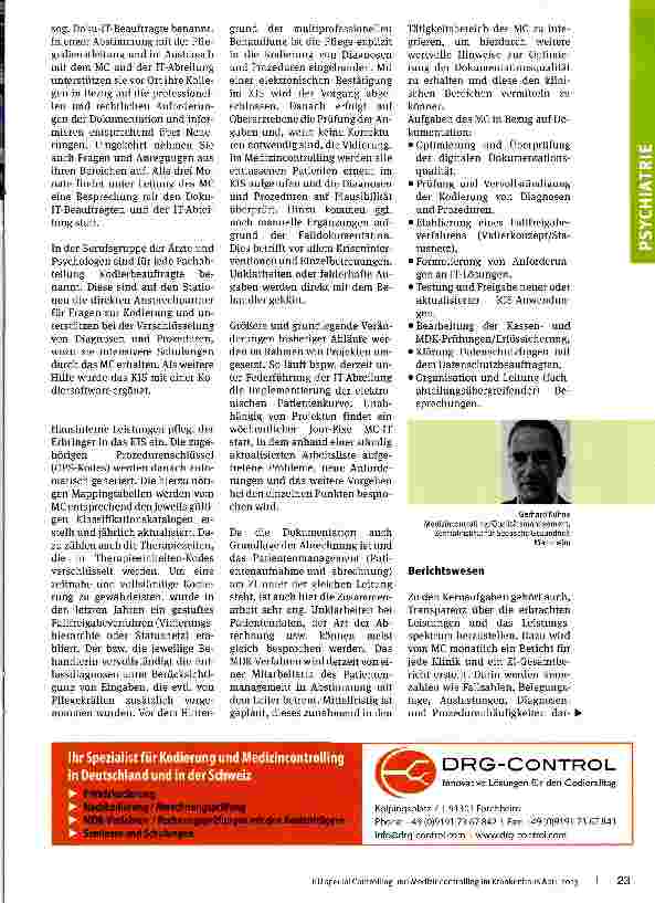 Vorschauseite 2: Medizincontrolling mit PEPP