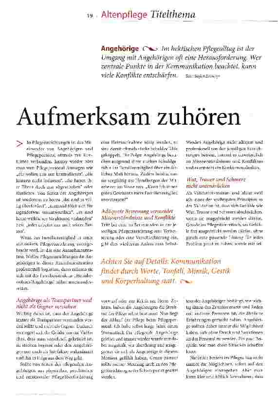 Vorschauseite 2: Aufmerksam zuhören