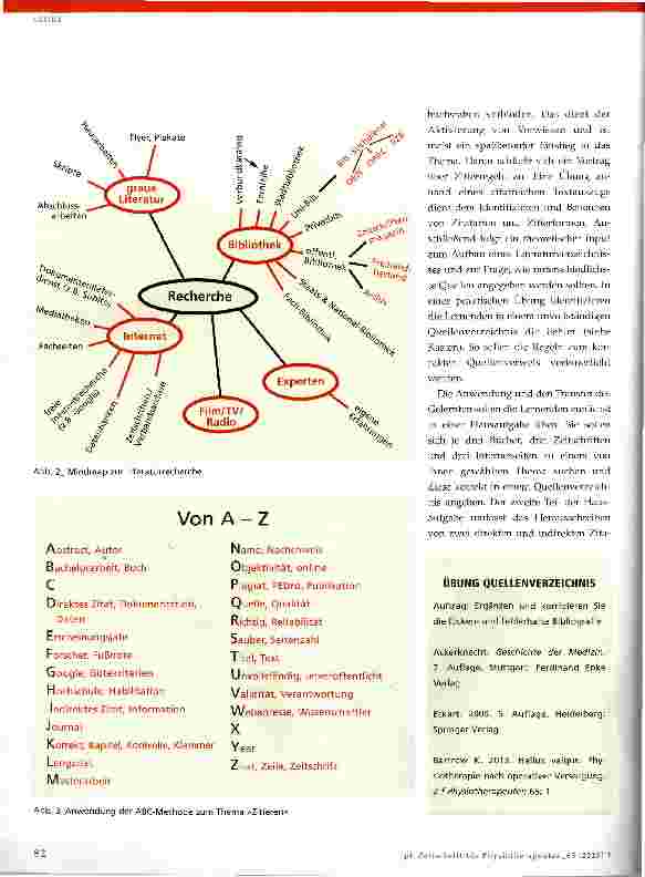 Vorschauseite 4: Computernutzung und Literaturrecherche