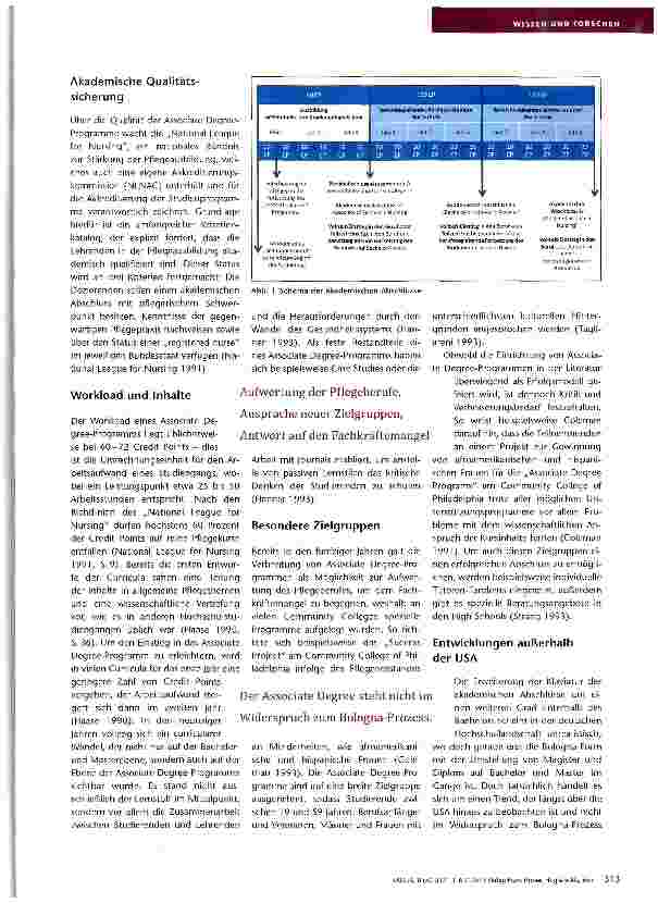 Vorschauseite 2: Die Akademisierung fängt schon vor dem Bachelor an Der Associate Degree: Ein Zukunftsmodeil für die Akademisierutig
