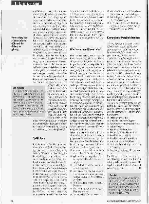 Vorschauseite 3: Exzessives Schreien - Teil 2