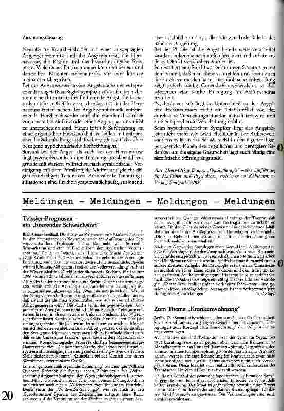 Vorschauseite 5: Einige wichtige neurotische Krankheitsbilder