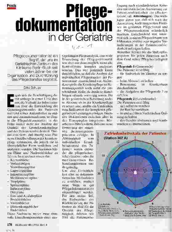 Vorschauseite 1: Pflegedokumentation in der Geriatrie