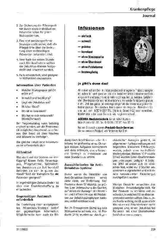 Vorschauseite 2: Die Bedeutung präventiver Pflegemaßnahmen bei der Dekubitusprophylaxe