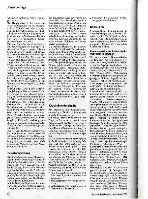 Vorschauseite 2: Pflege von Patienten aus verschiedenen Kulturen