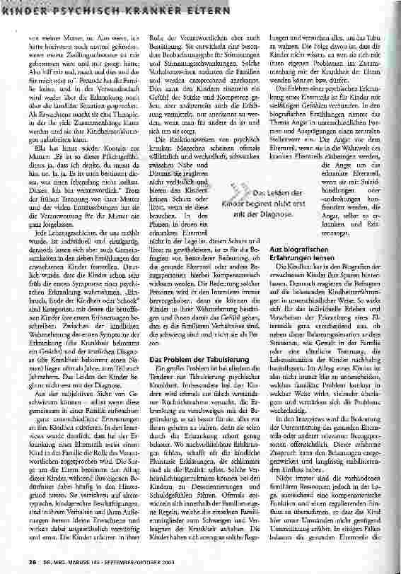 Vorschauseite 3: Wenn Eltern in ver-rückten Welten leben ...