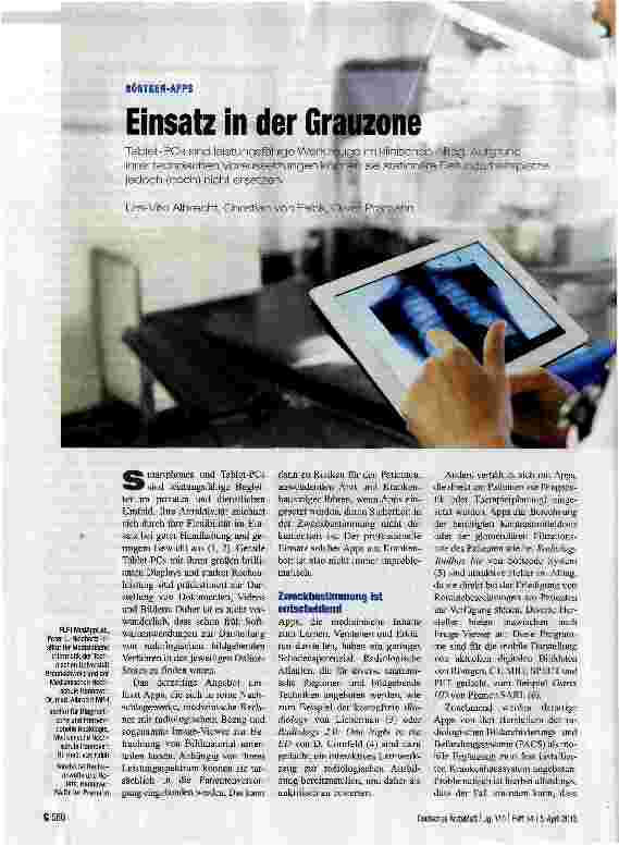 Vorschauseite 1: Einsatz in der Grauzone