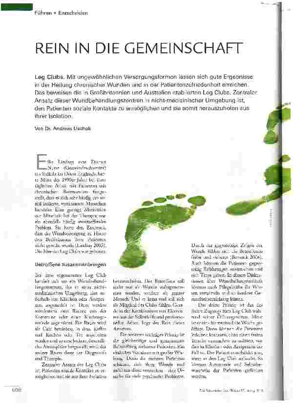 Vorschauseite 1: REIN IN DIE GEMEINSCHAFT