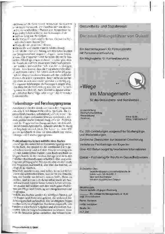 Vorschauseite 4: Verantwortung will gelernt seinSpezielle Unterstützung werdender Eltern in Ungarn