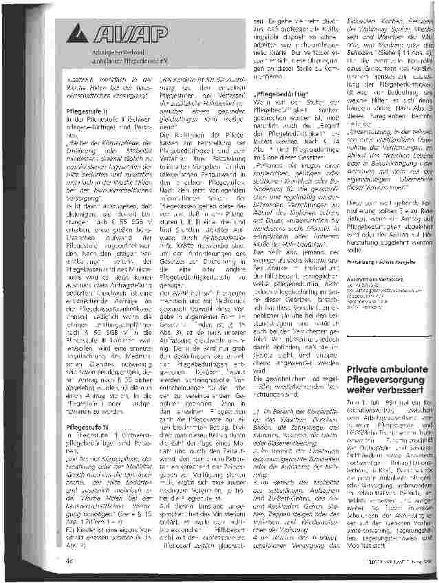 Vorschauseite 3: Pflegeversicherung - Leistungsrecht 1. Teil