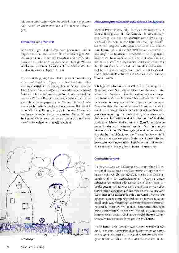 Vorschauseite 2: «Und ich?!» Geschwister von palliativen Kindern und Jugendlichen