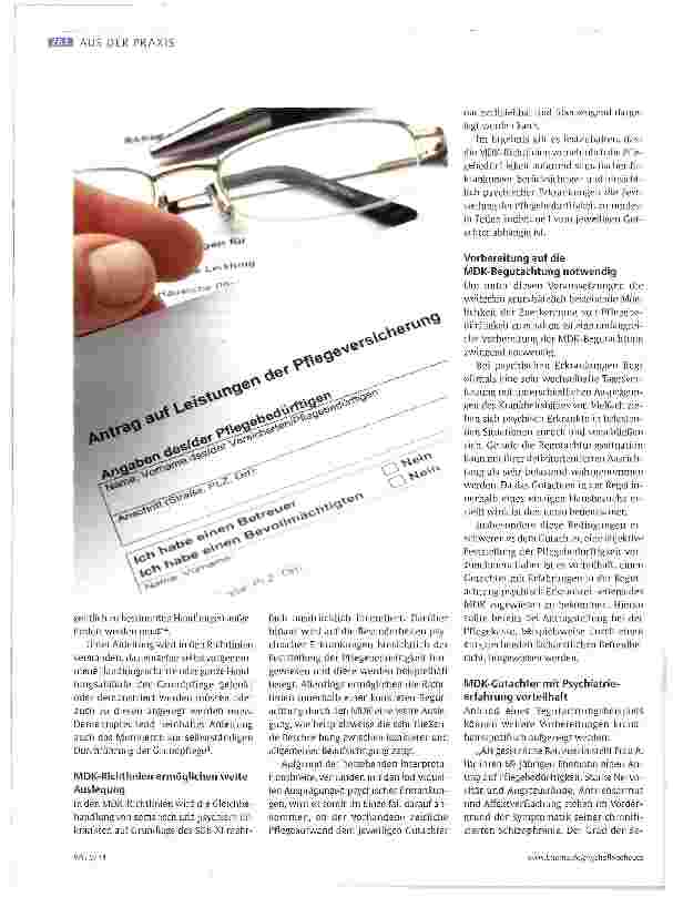 Vorschauseite 3: Psychosen als pflegebegründete Diagnosen