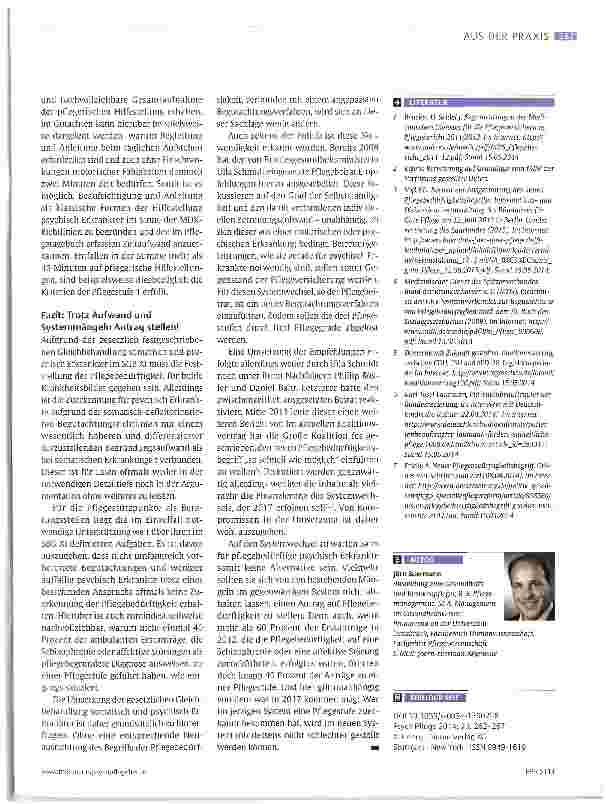Vorschauseite 6: Psychosen als pflegebegründete Diagnosen