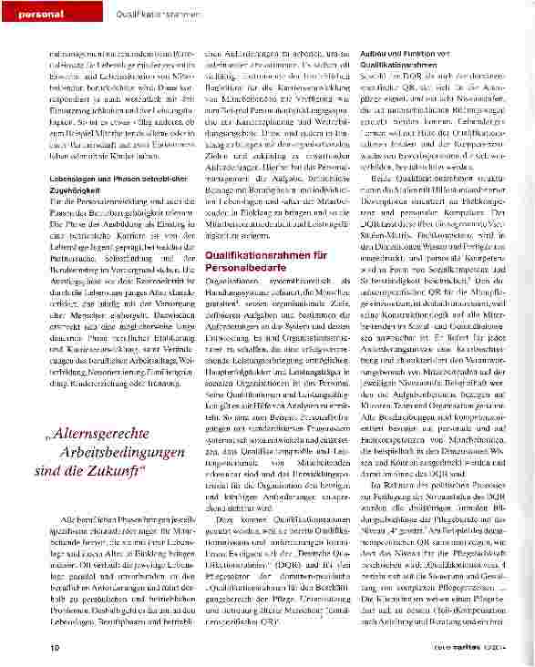 Vorschauseite 2: Bei der Personalentwicklung Lebenslagen berücksichtigen