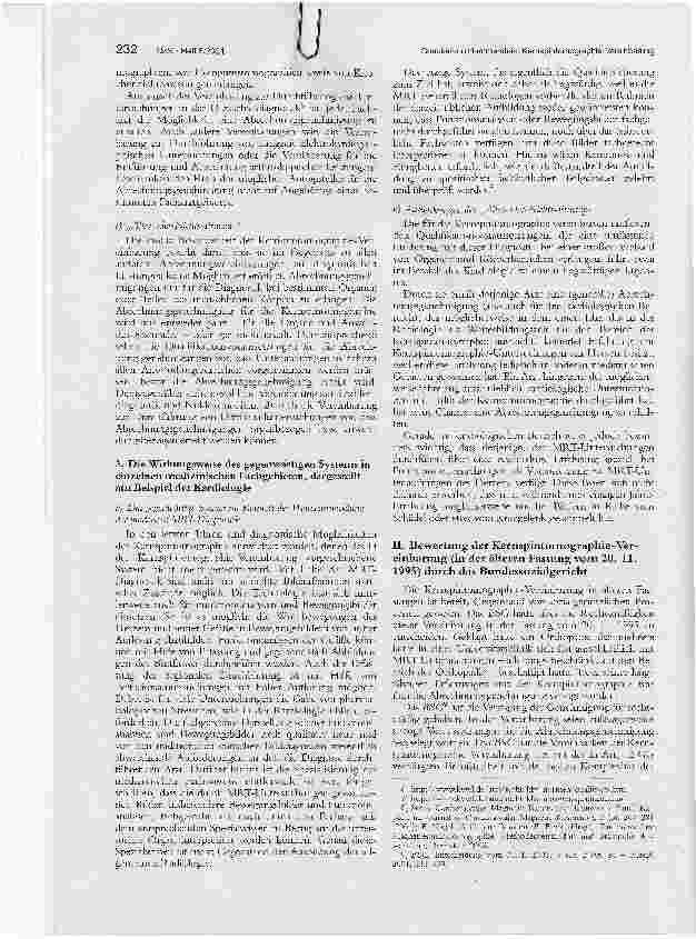 Vorschauseite 2: Die Vereinbarkeit der Kernspintomographie-Vereinbarung mit dem Grundgesetz und dem Kartellrecht