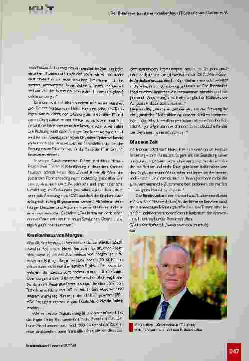 Vorschauseite 2: Aufbruch in eine neue Zeit