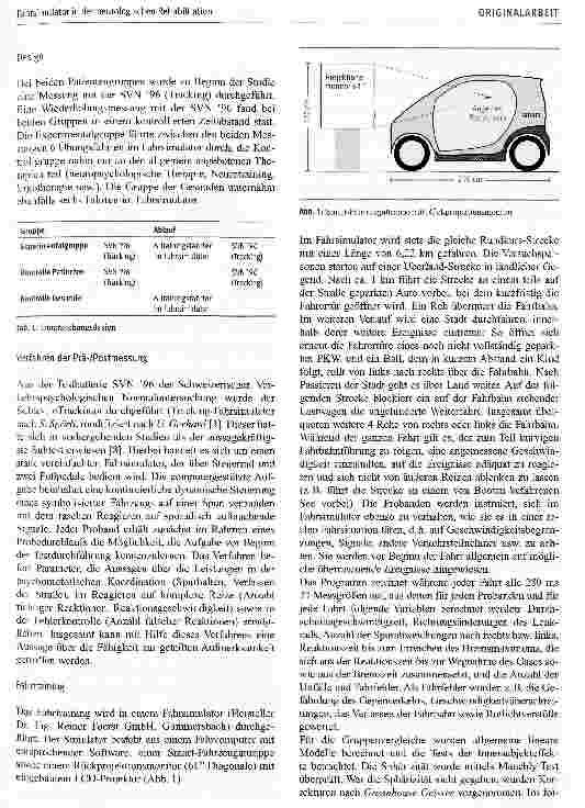 Vorschauseite 2: Fahrsimulator in der neurologischen Rehabilitation
