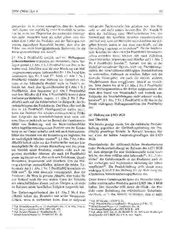 Vorschauseite 4: Medizinprodukte in der Haftung*Besonderheiten und Unterschiede des Produkthaftungsrechts in Deutschland, der EU und in den USA