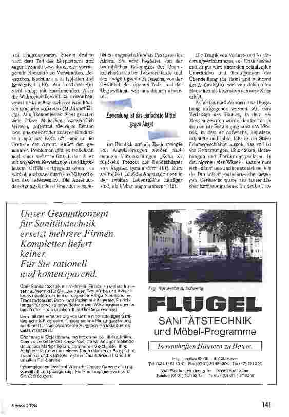 Vorschauseite 3: Angst im Alter
