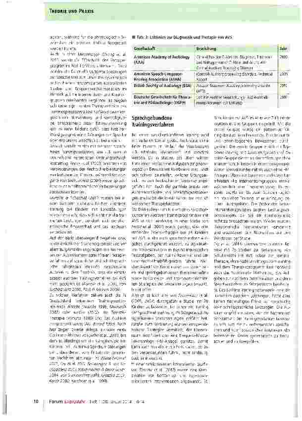 Vorschauseite 5: Evidenzbasierte Betrachtung auditiver Verarbeitungsstörungen