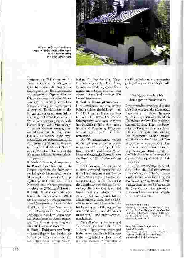 Vorschauseite 2: HINAUS IN DIE BERGE
