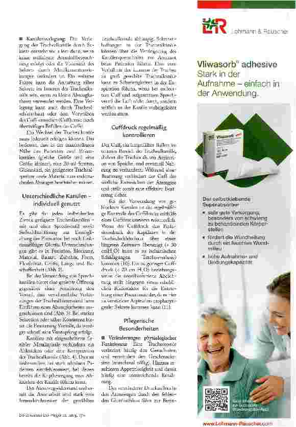 Vorschauseite 4: SICHERE ATMUNG ÜBER TRACHEOSTOMA