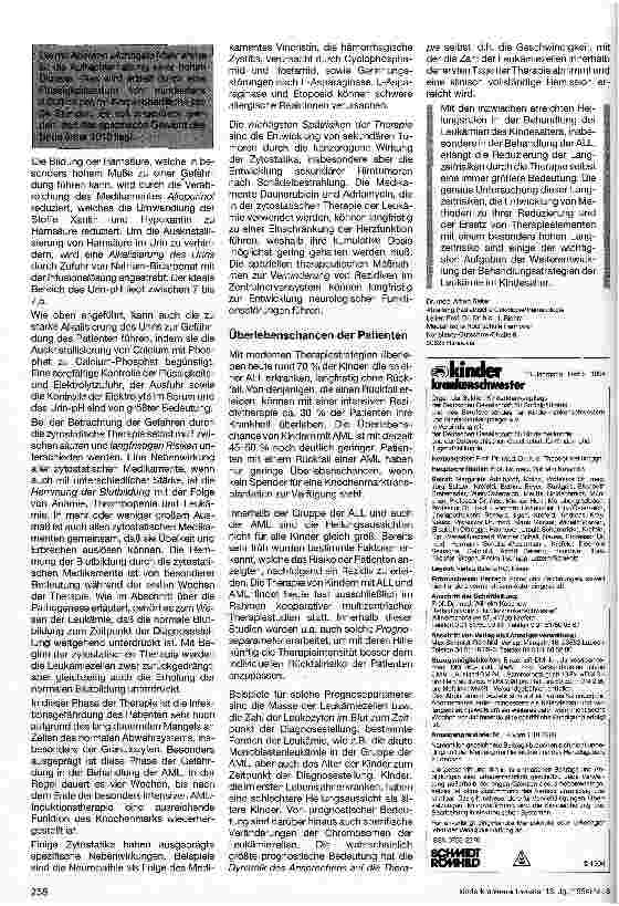 Vorschauseite 4: Leukämien im Kindesalter