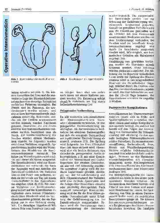 Vorschauseite 2: Blasenersatzoperationen