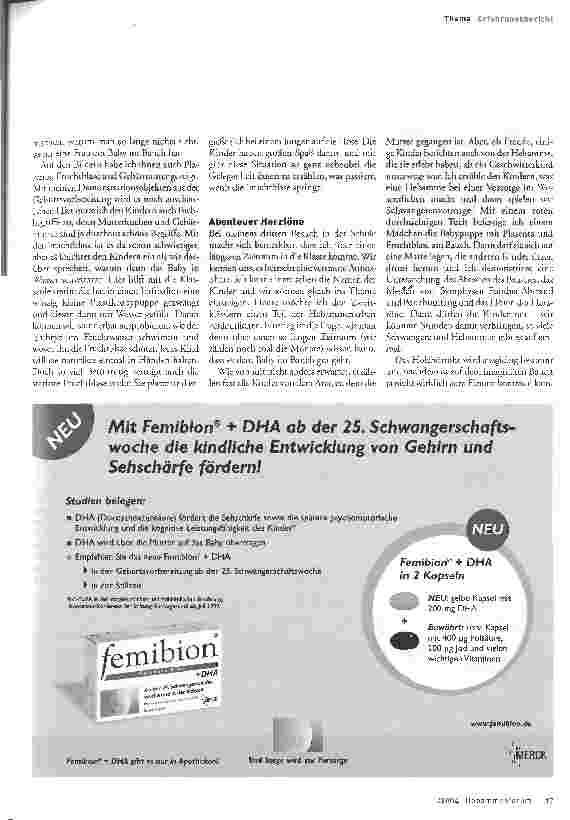 Vorschauseite 3: Wo unsere Fruchtblase explodiert ist