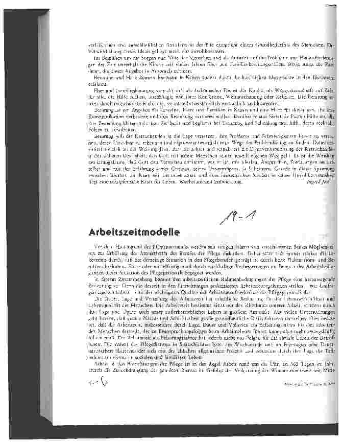 Vorschauseite 1: Arbeitszeitmodelle