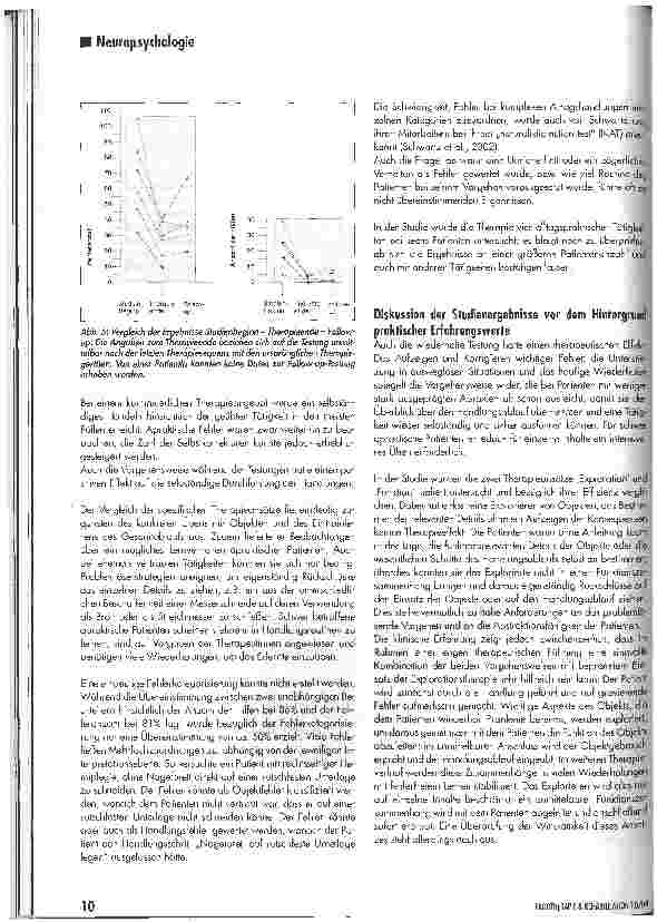 Vorschauseite 6: Therapiestudie: Objektgebrauch und Alltagstätigkeiten bei Apraxie