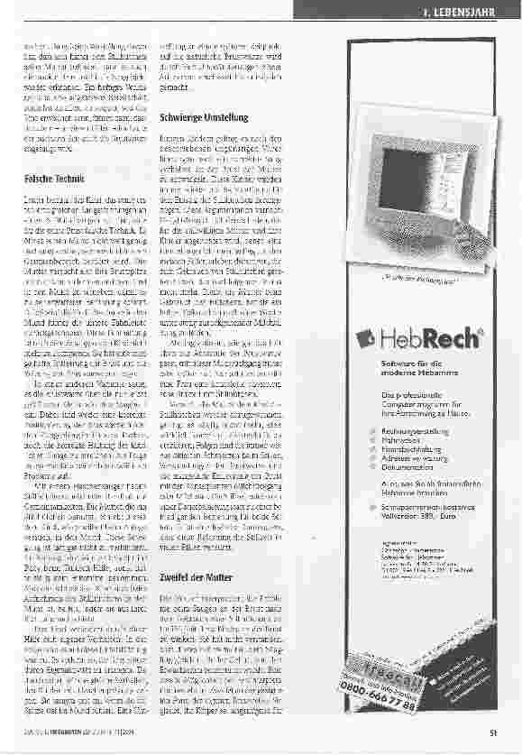 Vorschauseite 2: Vorsicht, Stillhütchen!